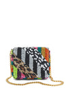 FAYE EMBELL SQUARE FLAP CLUTCH-MULTI-ALICE + OLIVIA
