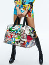 A+O X BASQUIAT WEEKENDER BAG-UNBREAKABLE-ALICE + OLIVIA