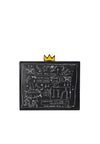 BASQUIAT BEAT BOP CLUTCH-Black-ALICE + OLIVIA