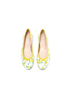 A+O X FRENCH SOLES BALLET FLAT-GREEN FLORAL-ALICE + OLIVIA