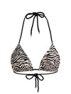 A+O X PQ SWIM SLOANE REVERSIBLE ROPE TRIANGLE TOP-GARDEN VISTA CANDY APPLE-ALICE + OLIVIA