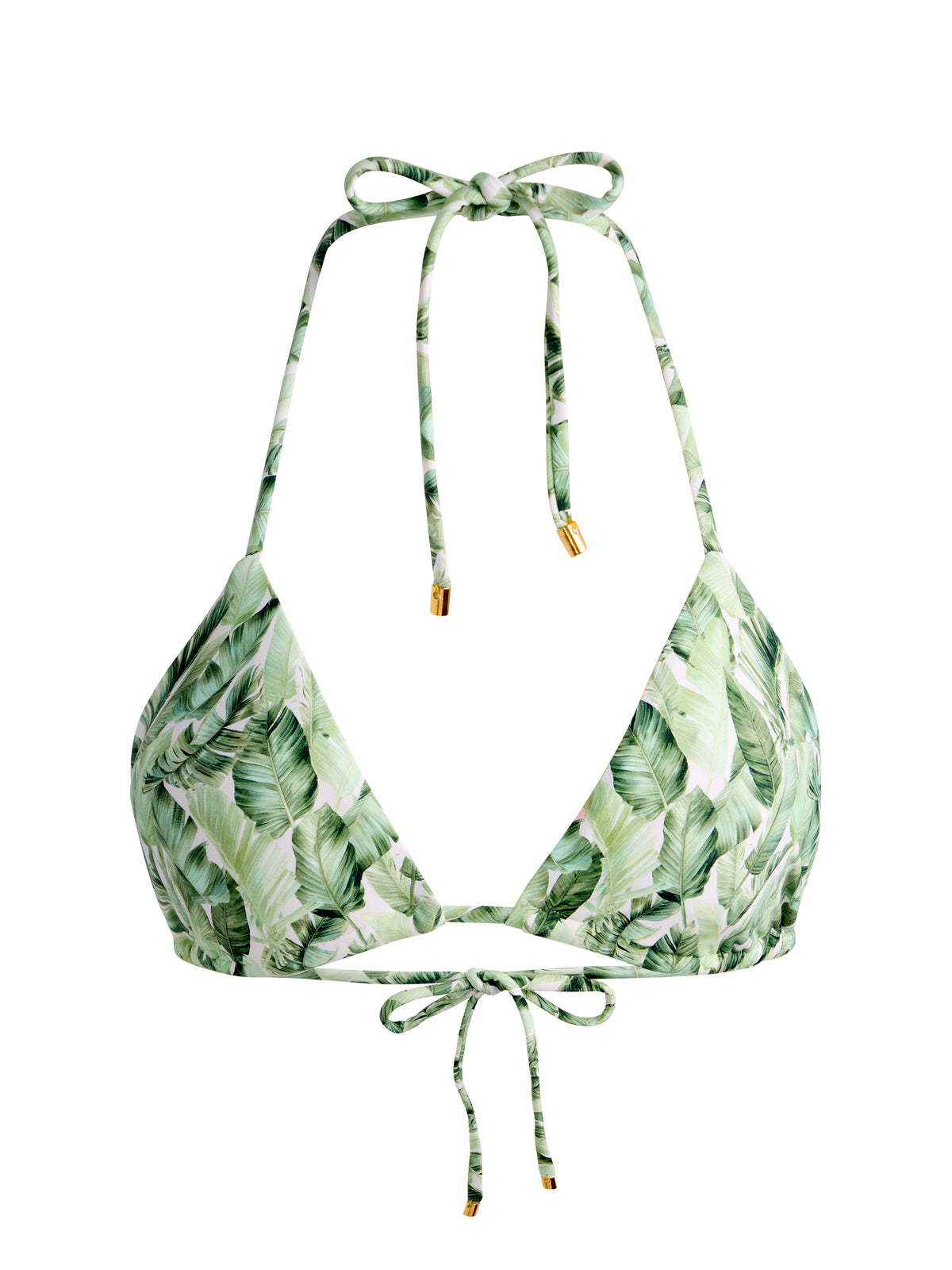 A+O X PQ SWIM TRIANGLE BIKINI TOP - SHADOW PALM MD