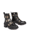 HALI BOOT-ALMOND/GOLD-ALICE + OLIVIA