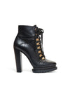 JESNA STIVALETTO IN PELLE ALLACCIATO-ALICE + OLIVIA