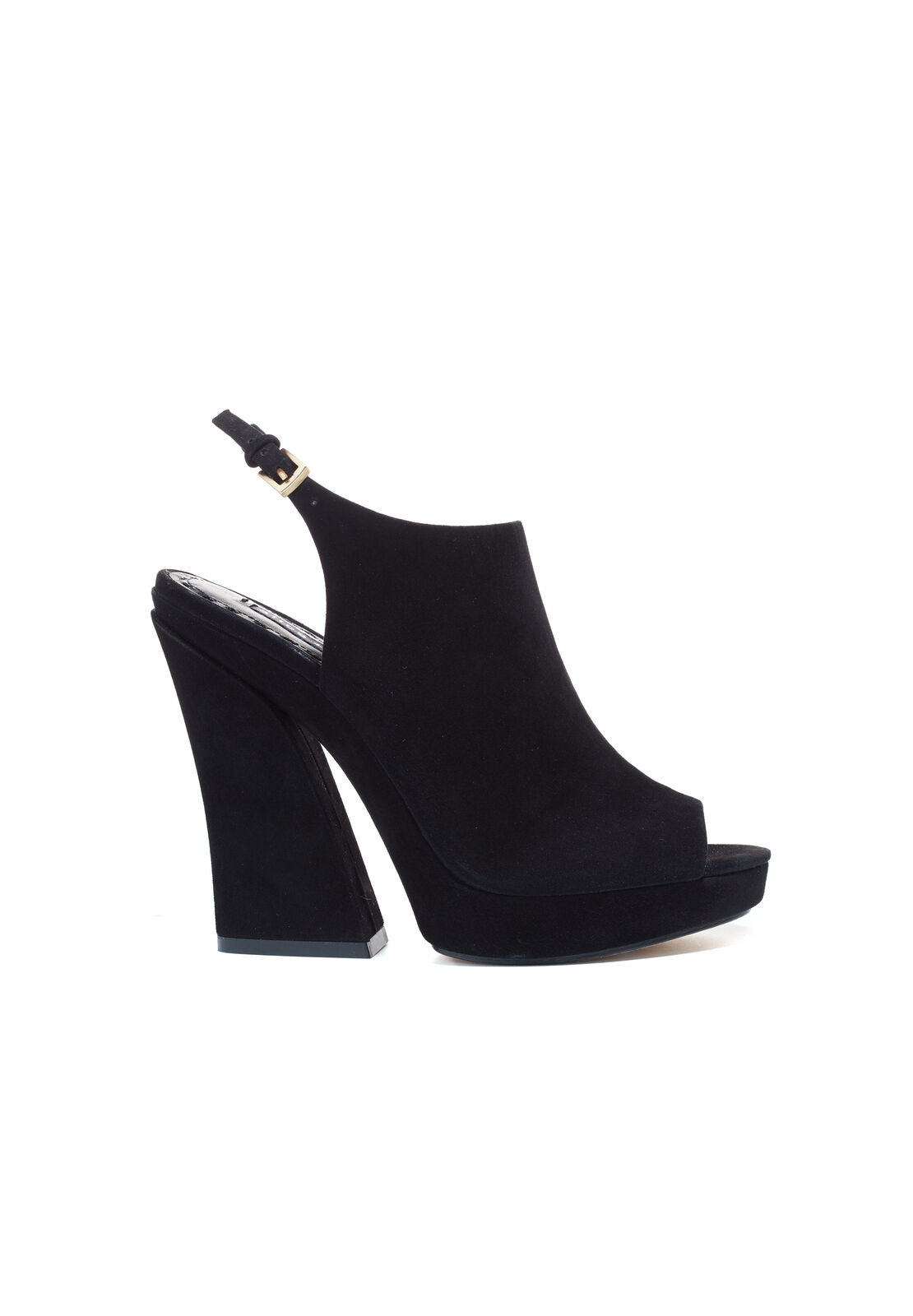 SAUND SUEDE WEDGE-Black-ALICE + OLIVIA