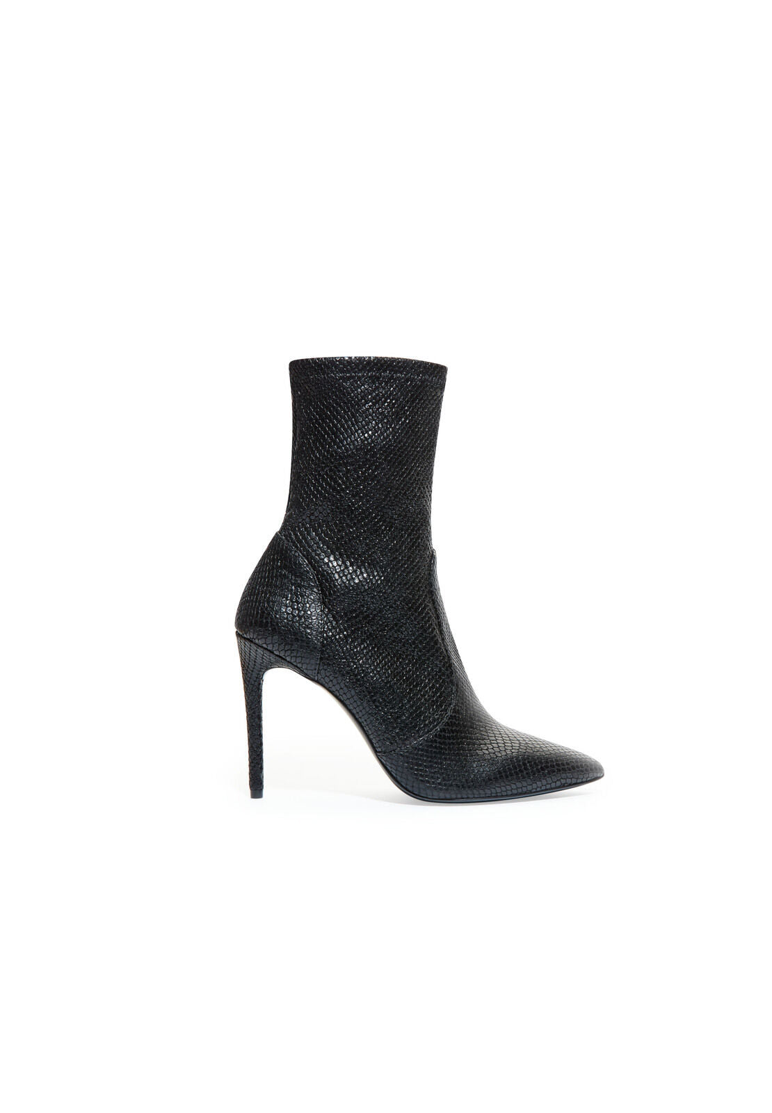 CORBY ANIMAL PRINT BOOTIE-Black-ALICE + OLIVIA