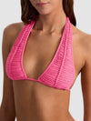 TOP BIKINI HALTER MACRAMÈ A+O X PQ SWIM-ALICE + OLIVIA