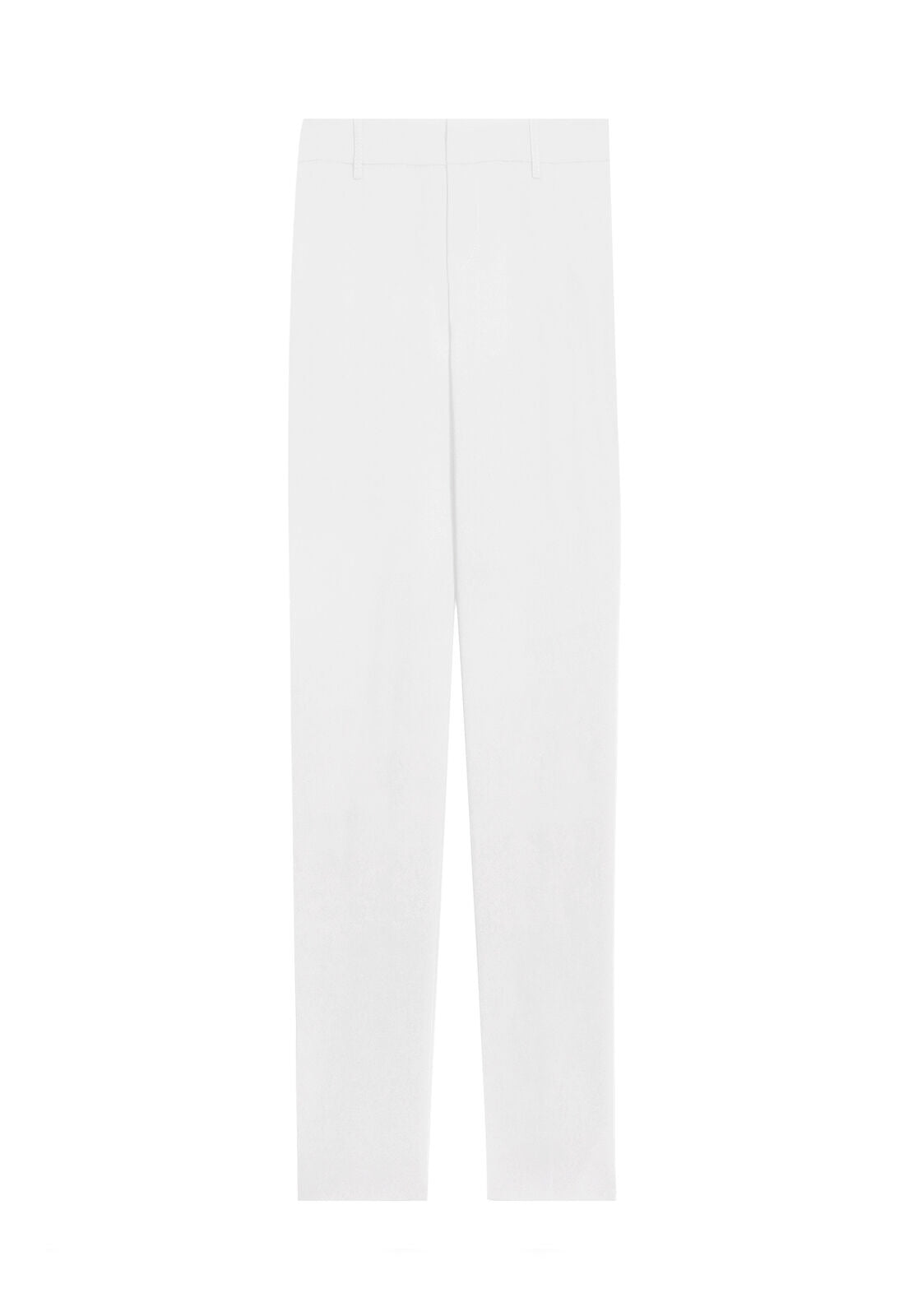STACEY SLIM TROUSER - WHITE