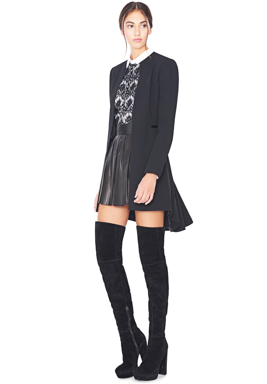 BLAZER LENNIE TLRD SMD NK BK PLT-ALICE + OLIVIA