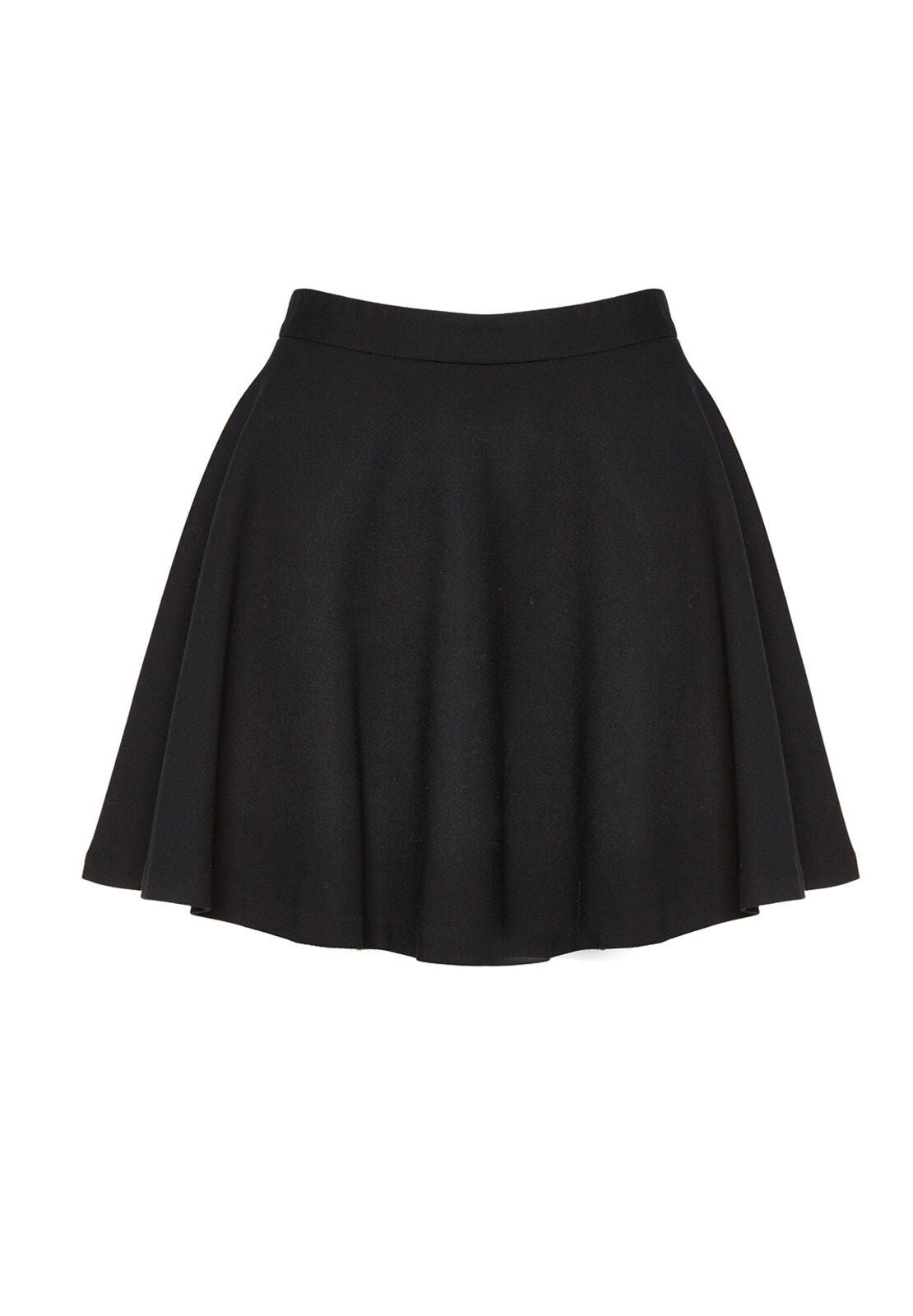 BLAISE TRAPEZE FLARE MINI SKT-Black-ALICE + OLIVIA