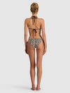 A+O X PQ SWIM SLOANE REVERSIBLE ROPE TRIANGLE TOP-GARDEN VISTA CANDY APPLE-ALICE + OLIVIA