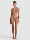 A+O X PQ SWIM SLOANE REVERSIBLE ROPE TRIANGLE TOP-GARDEN VISTA CANDY APPLE-ALICE + OLIVIA