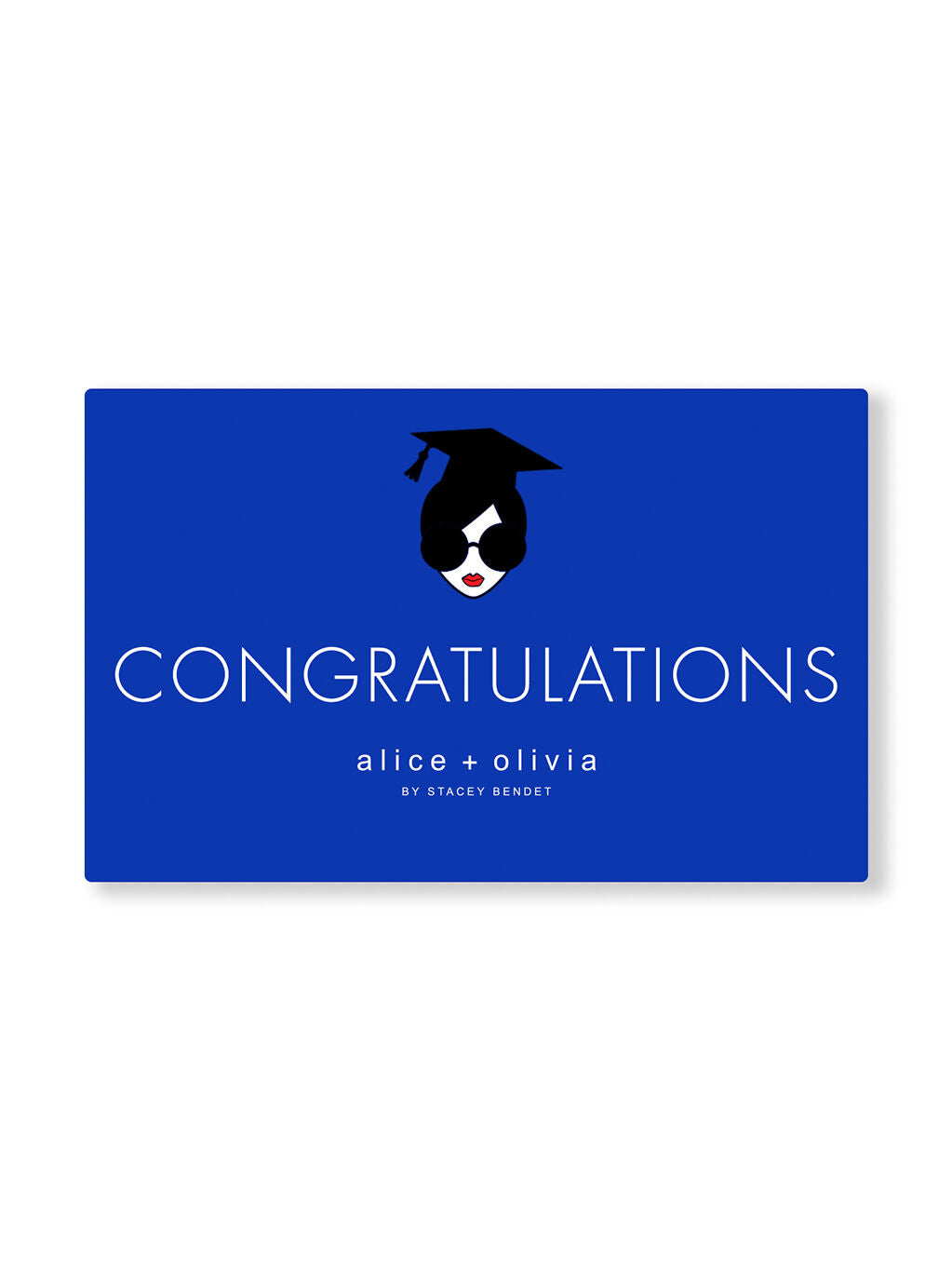 CONGRATULATIONS E-GIFT CARD-ALICE + OLIVIA
