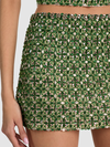 RUBI EMBELLISHED MINI SKORT-MEADOW GREEN-ALICE + OLIVIA
