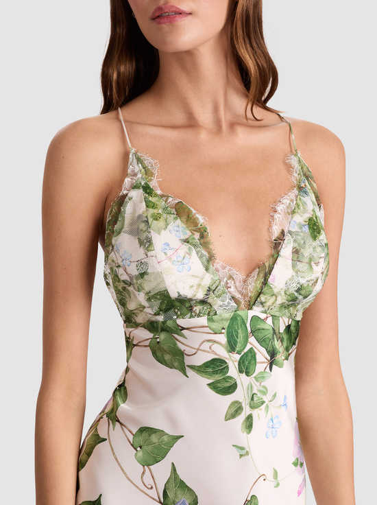 IVY ROMANCE-CLAUDIA OPEN BACK MAXI DRESS