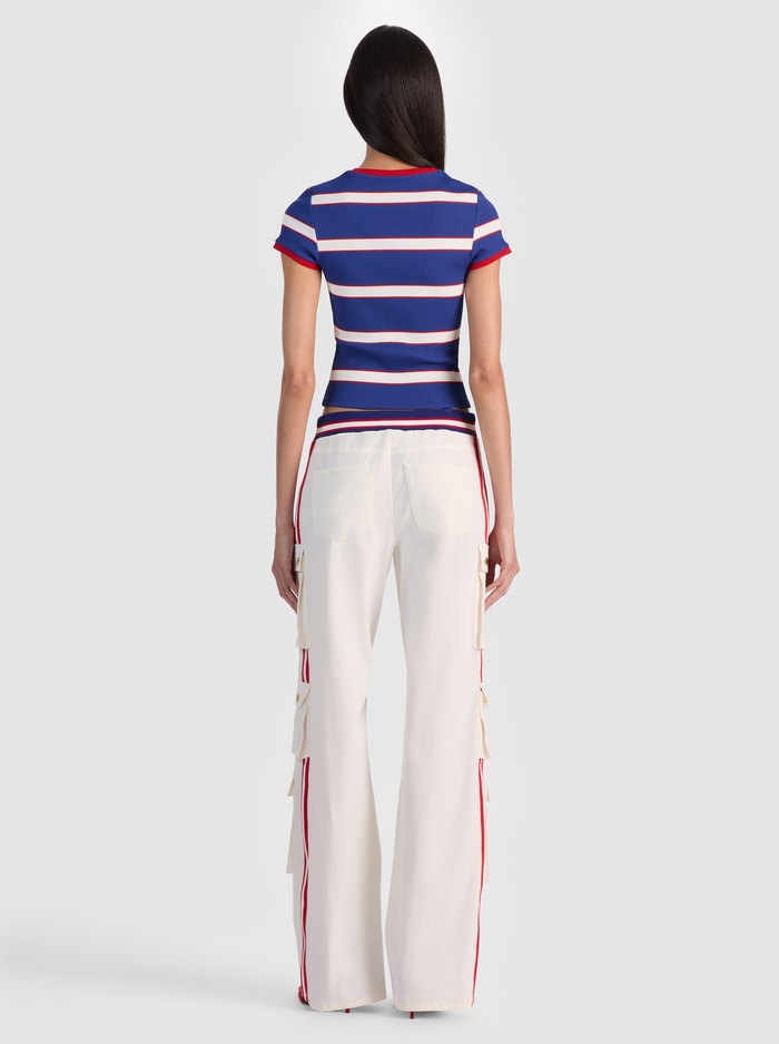 OLYMPIA CARGO PANT - OFF WHITE image 3 - ALICE + OLIVIA