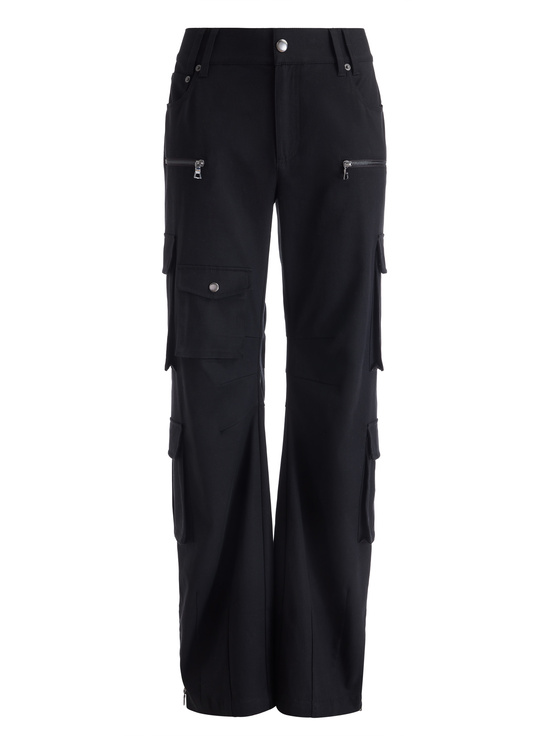 BLACK-AKERS OVERSIZED CARGO PANT