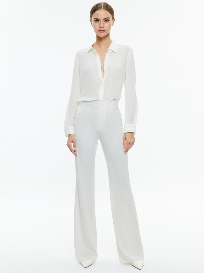 ANDREW PANT - OFF WHITE image 1 - Alice And Olivia