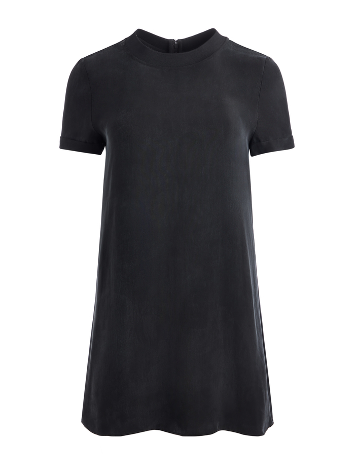 BRADEN TEE SHIRT DRESS - BLACK image 5 - Alice And Olivia