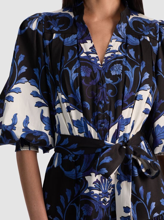 REGAL RETREAT-CORA MINI SHIRT DRESS