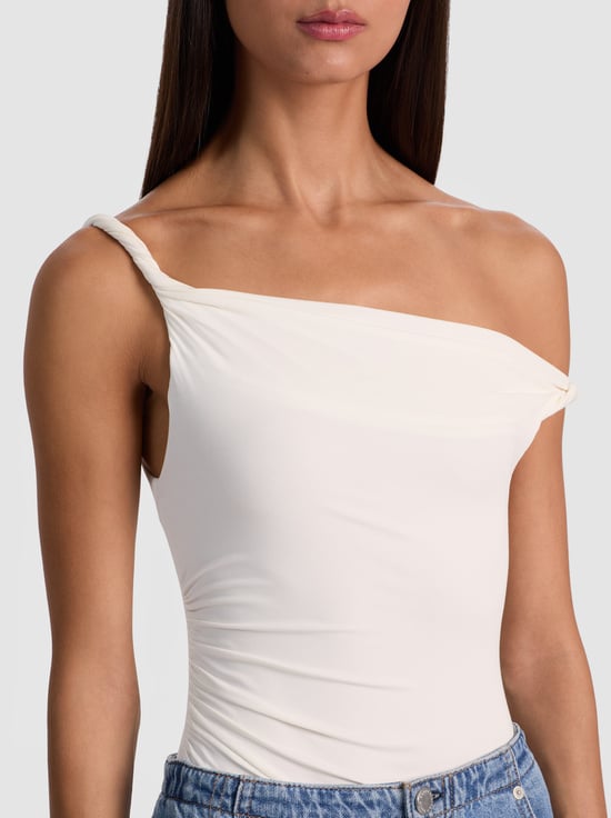 OFF WHITE-BIANCA TWISTED BODYSUIT