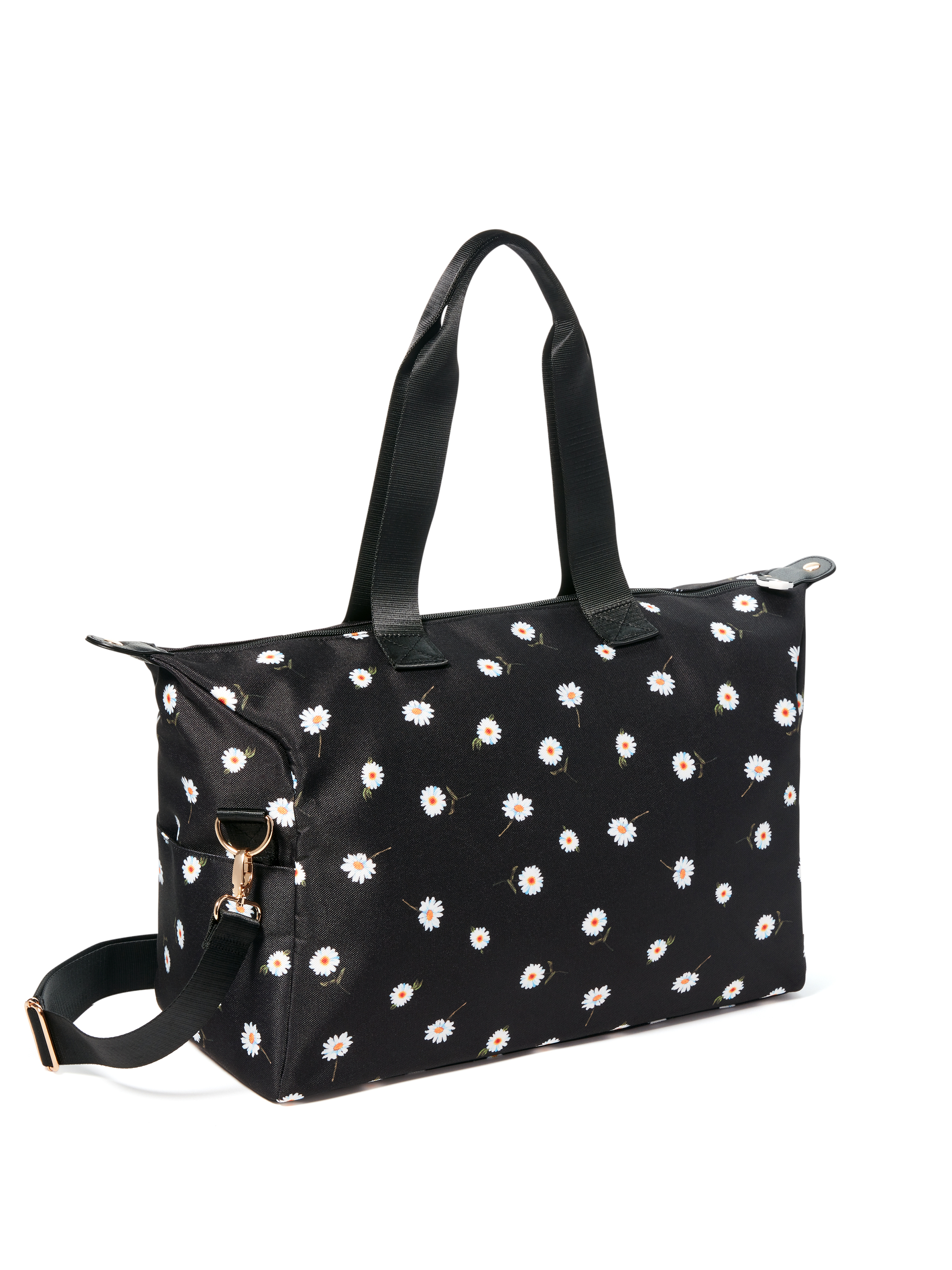 Ao X Fabfitfun Duffel Bag In Daisy Print Alice And Olivia