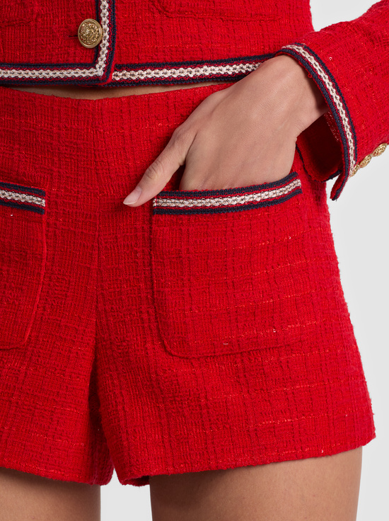 CHILI PEPPER-TROY TWEED SHORT