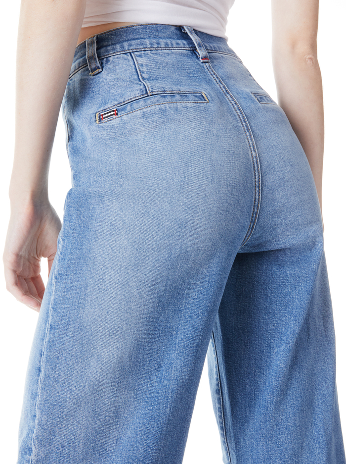 GORGEOUS COIN POCKET ANKLE JEAN - BEST INTENTIONS image 3 - ALICE + OLIVIA