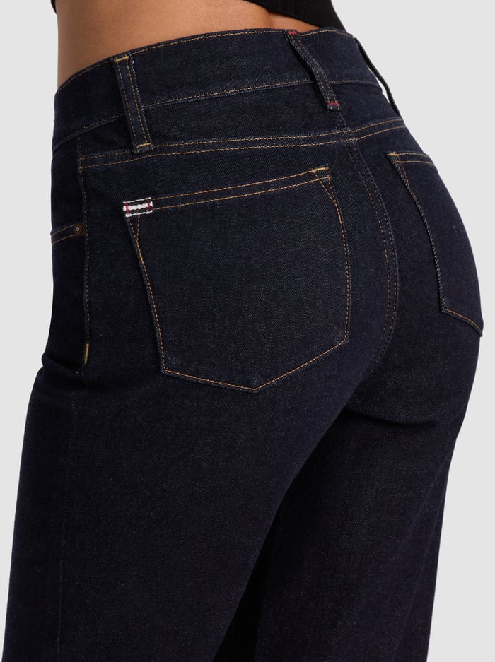 FIERCE JEAN - DARK RINSE image 3 - Alice And Olivia