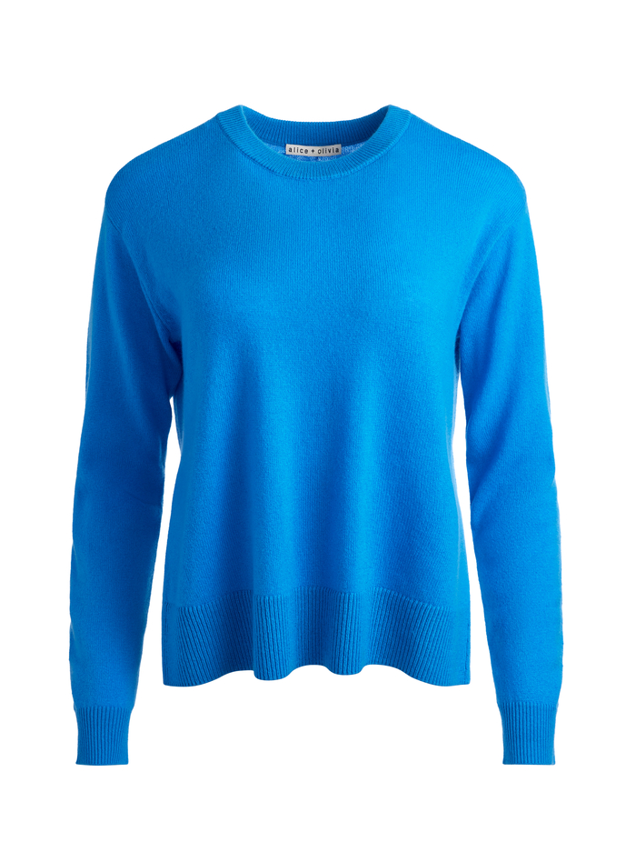 ANGIE PULLOVER - FRENCH BLUE image 5 - Alice And Olivia