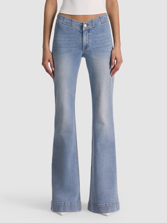 EDIE WASH-CHELSEA V-WAIST JEAN