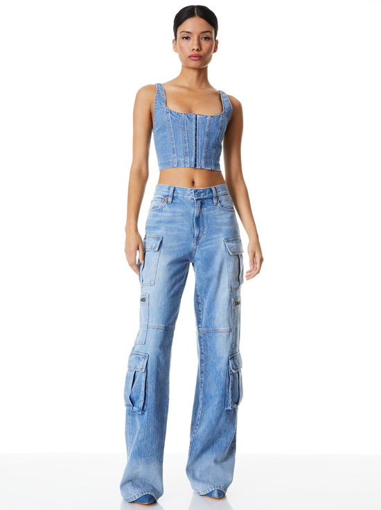 BREA BLUE-CAY CARGO JEAN