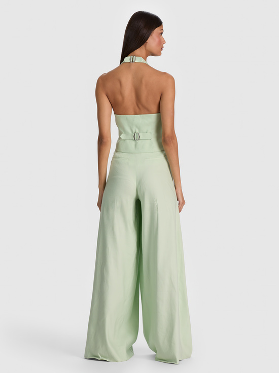 GREEN LILY-ERICA LINEN VEST