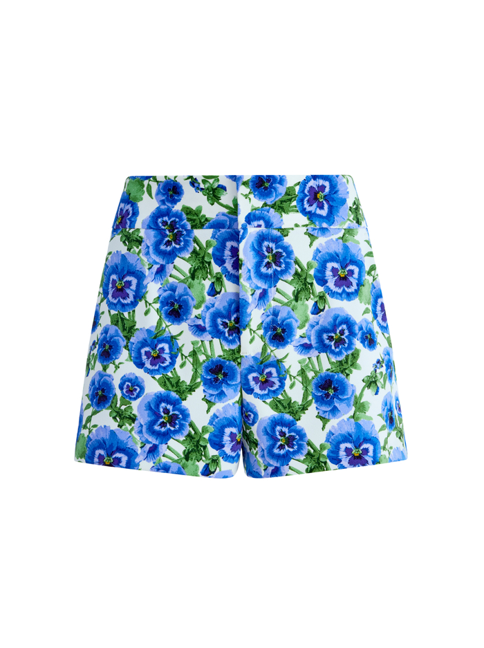 CADY HIGH WAISTED SHORT - PERFECT PANSY MULTI image 5 - Alice And Olivia