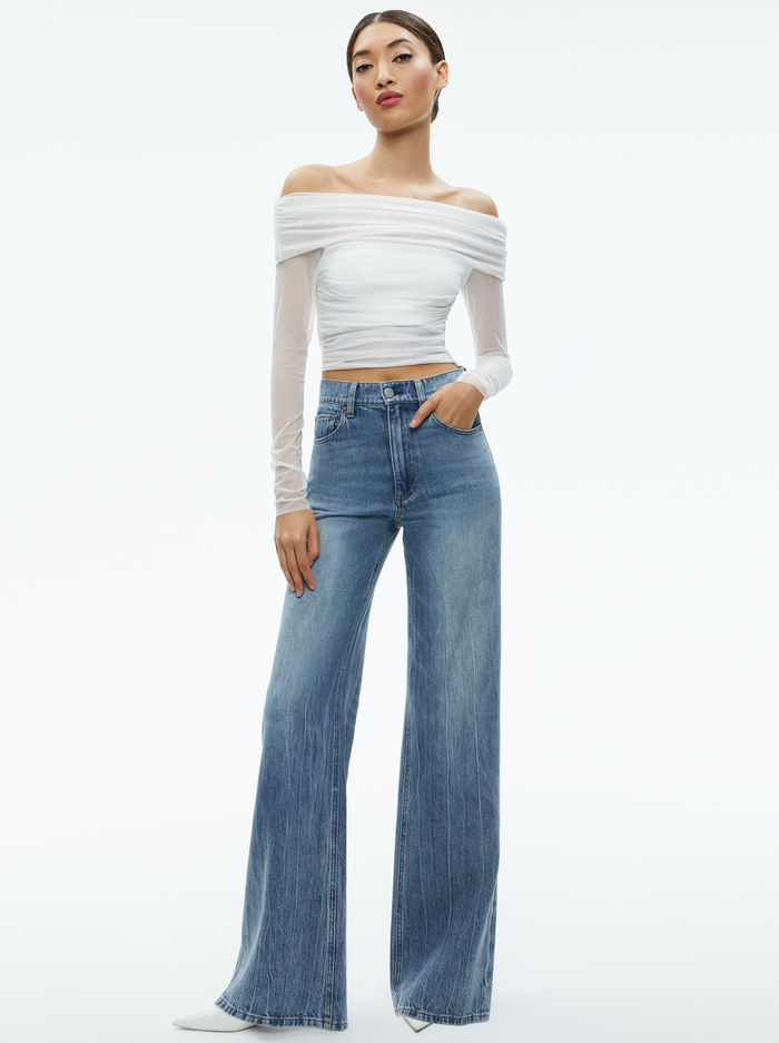 ISADOLA TOP - OFF WHITE image 1 - Alice And Olivia