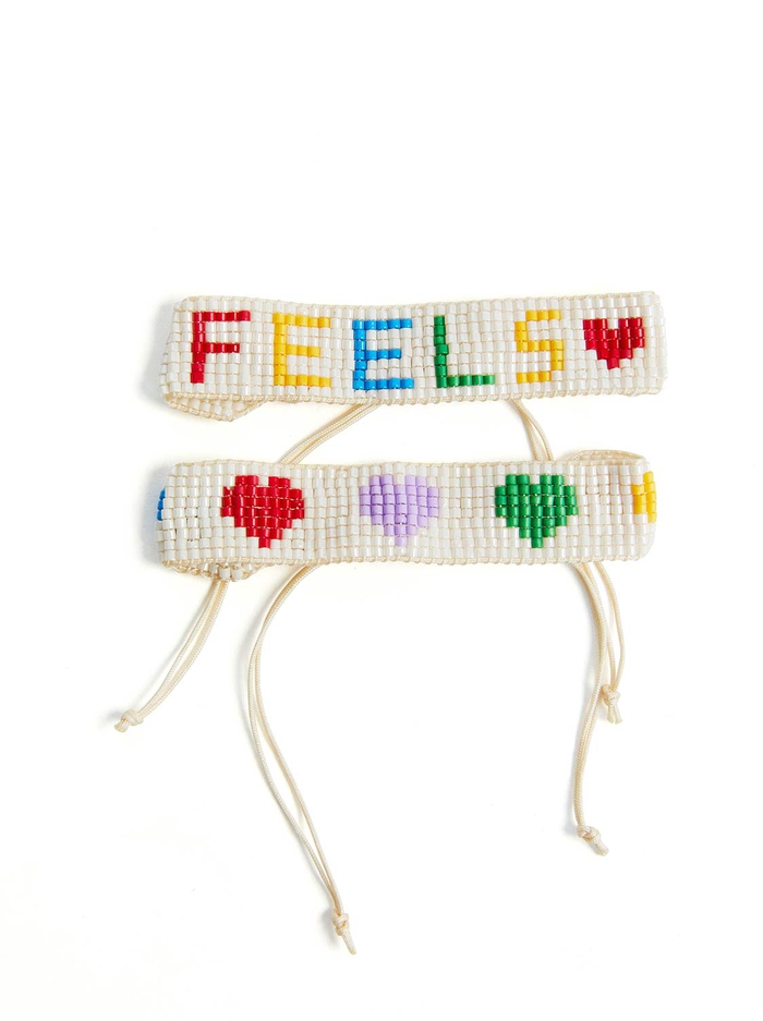 A+O X BIG FEELINGS HEART FEELS BRACELET PACK - MULTI - Alice And Olivia
