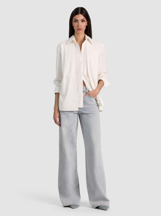 AIMEE DOUBLE LAYER BUTTON DOWN