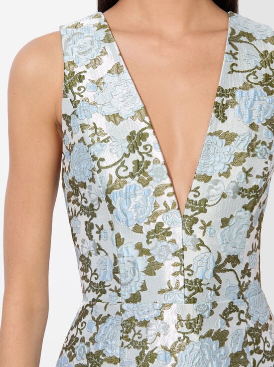 MINERAL BLUE-TATUM MINI DRESS