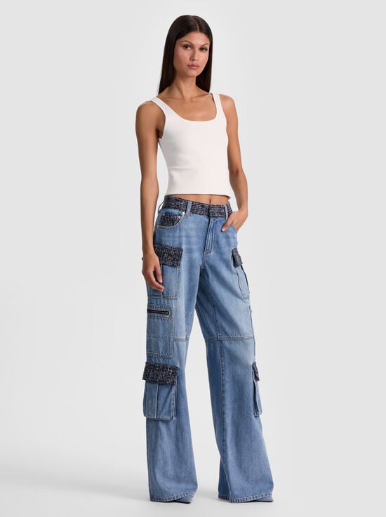 CELINE VINTAGE-CAY CARGO JEAN