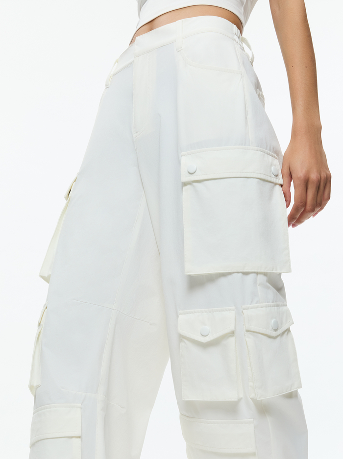 OLYMPIA CARGO PANTS - OFF WHITE image 3 - Alice And Olivia