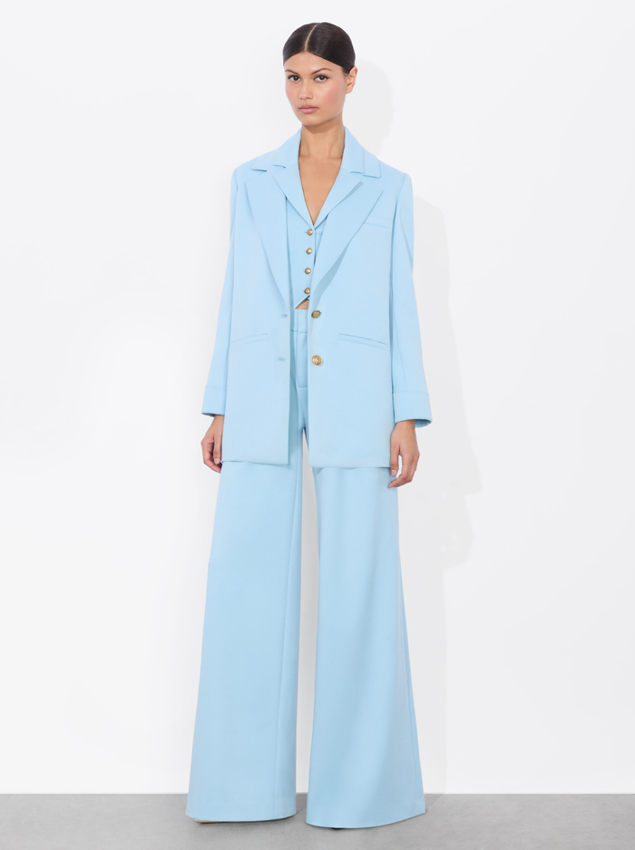 MARGOT BLAZER - MINERAL BLUE image 1 - Alice And Olivia