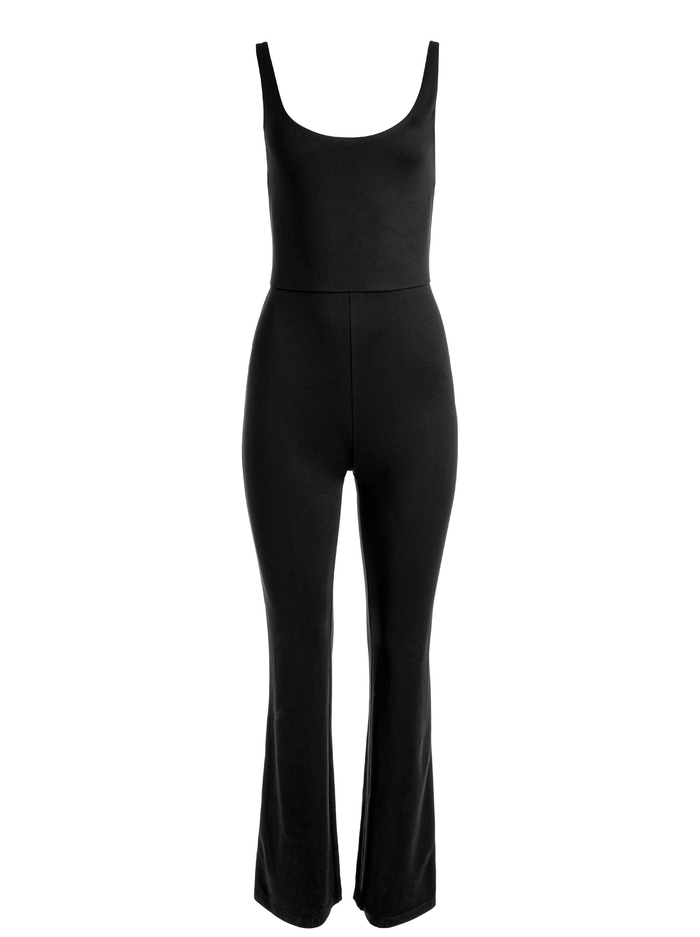 CORTES CATSUIT - BLACK image 5 - Alice And Olivia