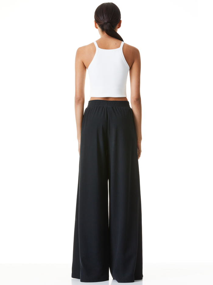 KENLEY PALAZZO PANT - BLACK image 1 - ALICE + OLIVIA