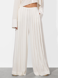 JENNA PLEATED PULL ON PANT - OFF WHITE