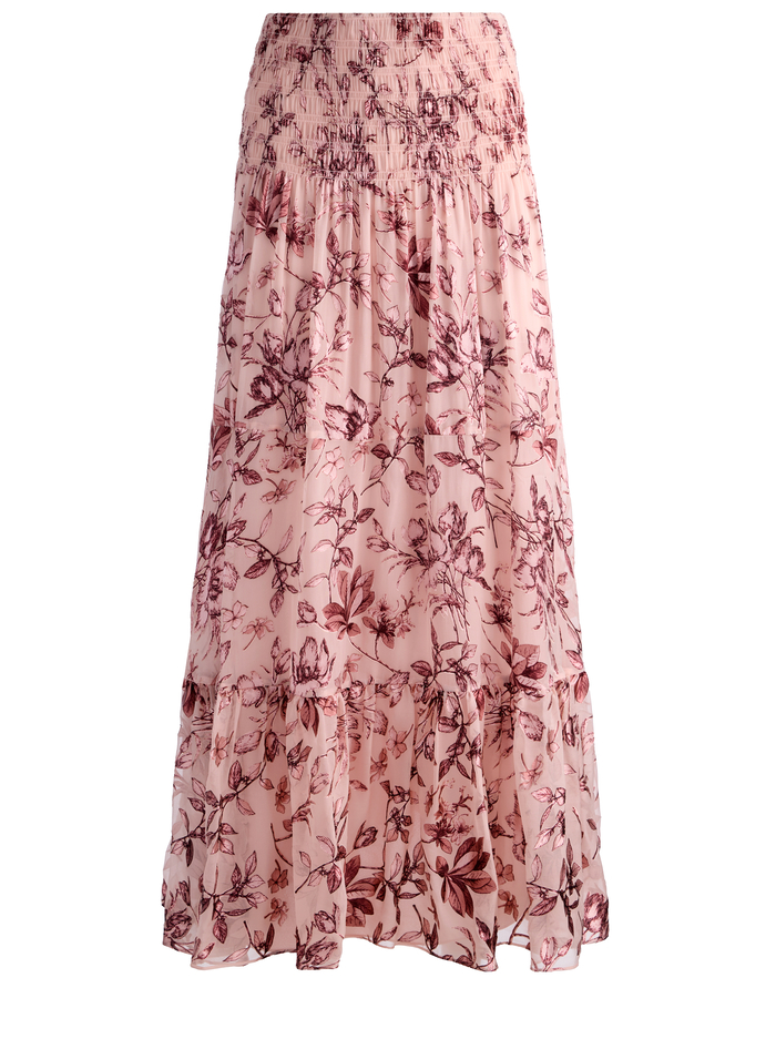 STEVIE MAXI SKIRT - MYSTIC GARDEN ENGLISH ROSE image 5 - ALICE + OLIVIA