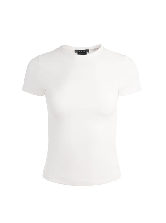 OFF WHITE-TESS BABY TEE