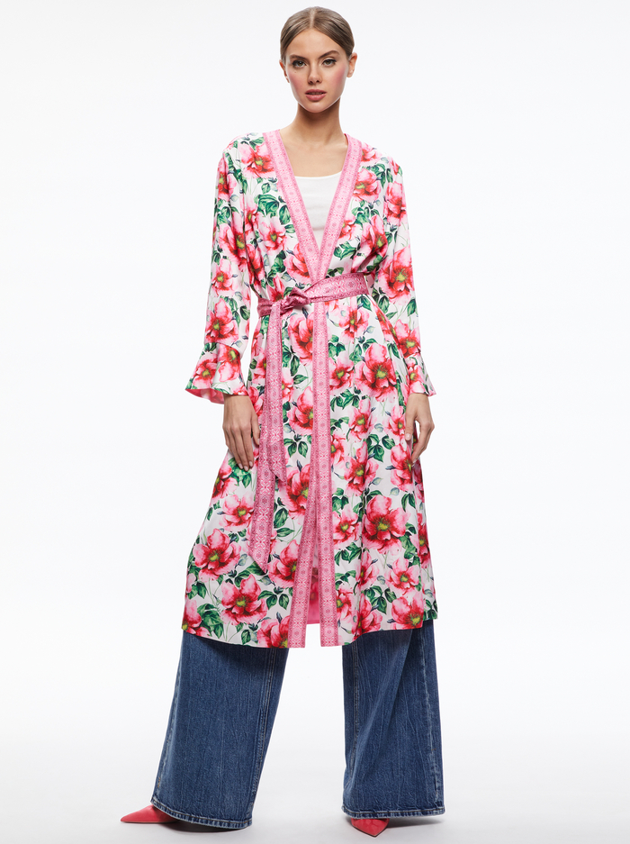 JOON REVERSIBLE ROBE - HIGH TEA FLORAL image 2 - Alice And Olivia