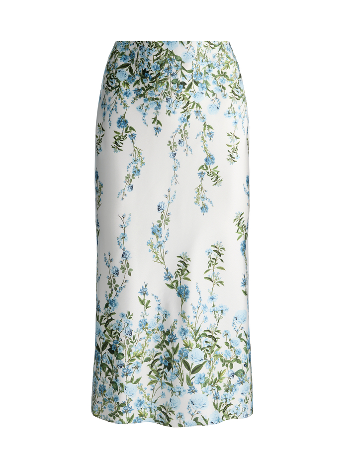 MAEVE SLIP SKIRT - FRESH AIR CAROLINA BLUE image 5 - ALICE + OLIVIA