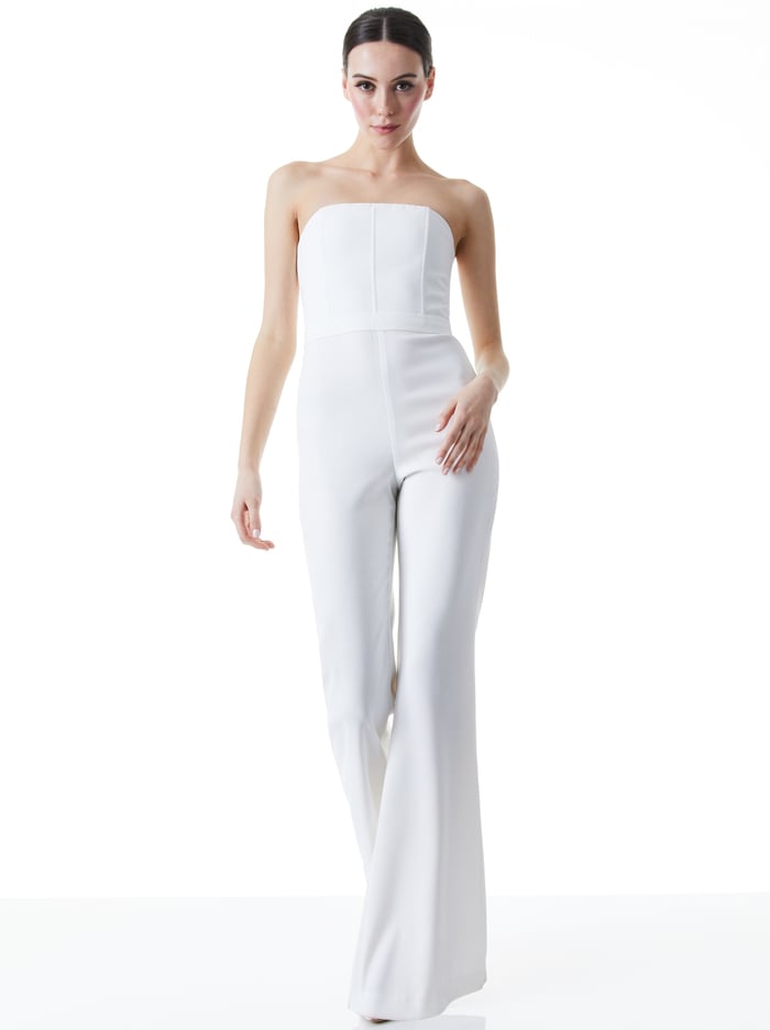 LAVERA JUMPSUIT - OFF WHITE image 2 - Alice And Olivia