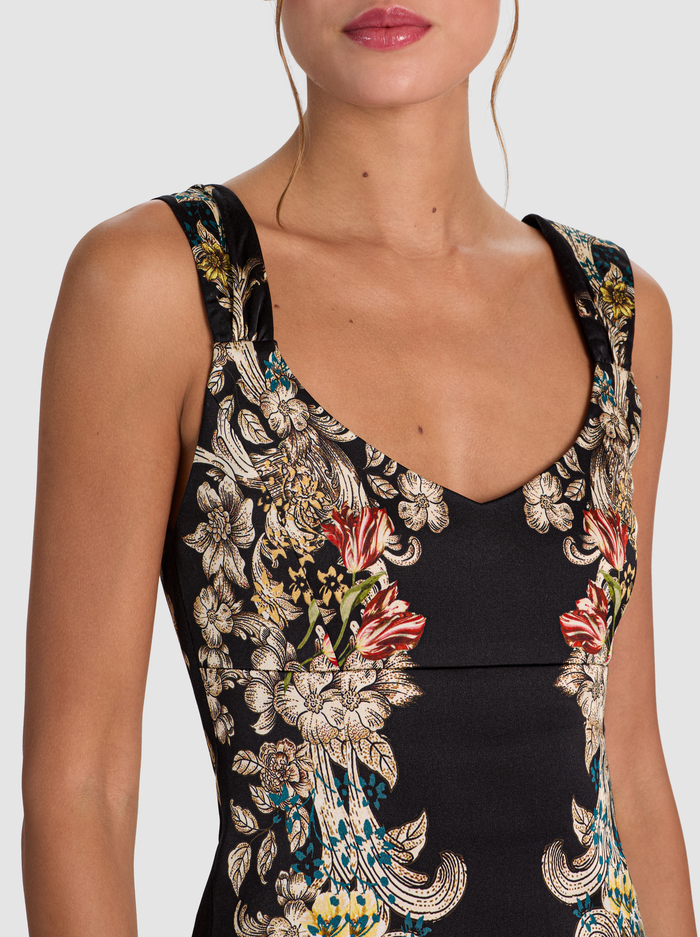 RENEE FITTED MINI DRESS - FREE SPIRIT image 1 - ALICE + OLIVIA